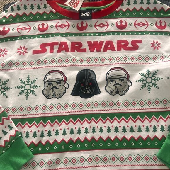 NWT Star Wars ugly Christmas sweater - Picture 2 of 3